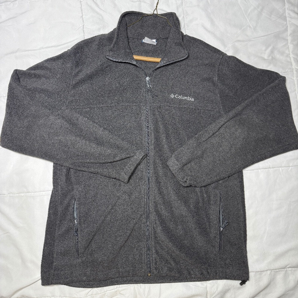 MENS COLUMBIA ZIP DOWN JACKET